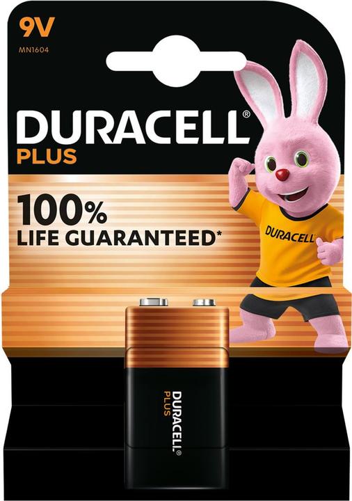Produktbild Duracell Plus (1 Stk., 9V Block)