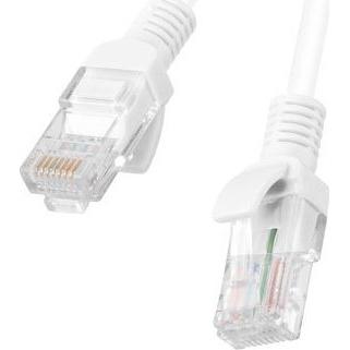 Lanberg PCU6-10CC-2000-W networking cable White Cat6 U/UTP (UTP) (CAT6, 20 m), Netzwerkkabel