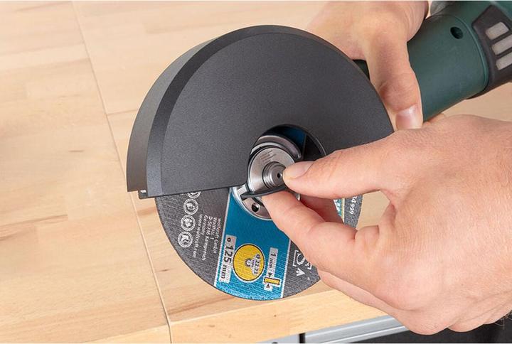 Actual product image wolfcraft 1 M14 angle grinder quick-release nut