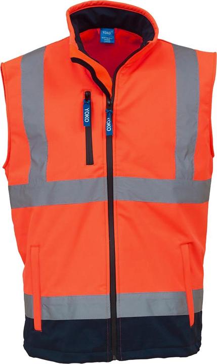 Neonorange/Marineblau