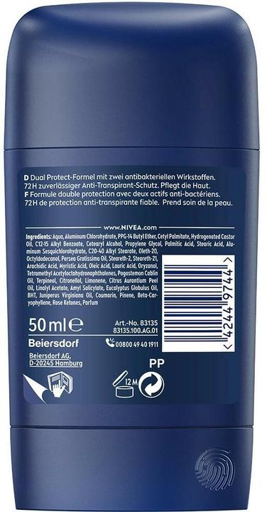 Actual product image NIVEA MEN Dry Impact (Stick, 50 ml)