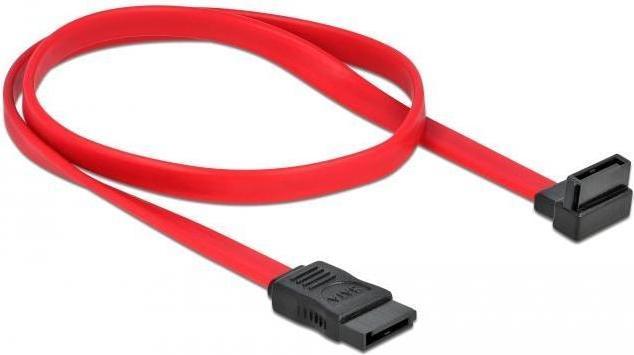 Produktbild Delock SATA Kabel -, links / gerade (50 cm, SATA)