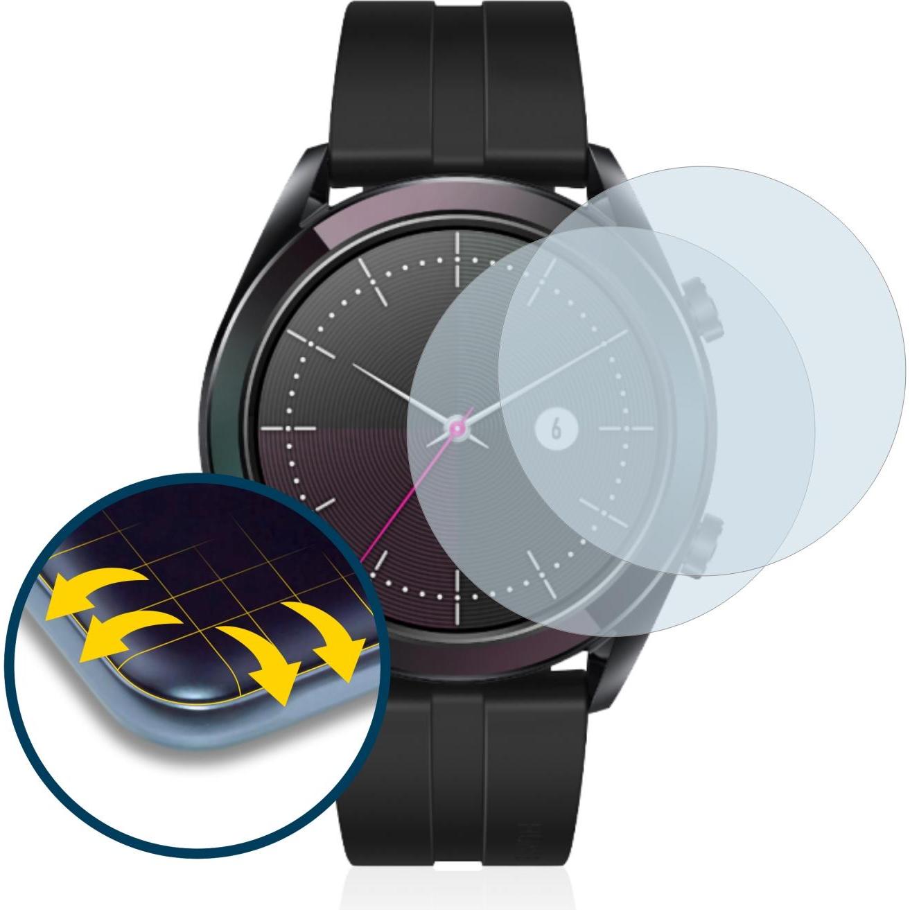 Thumbnail - BROTECT Full-Cover Displayschutz, Smartwatch Schutzfolie, Transparent