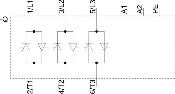 Actual product image Siemens Indus.Sector Semiconductor Contactor 3RF2420-1AC55