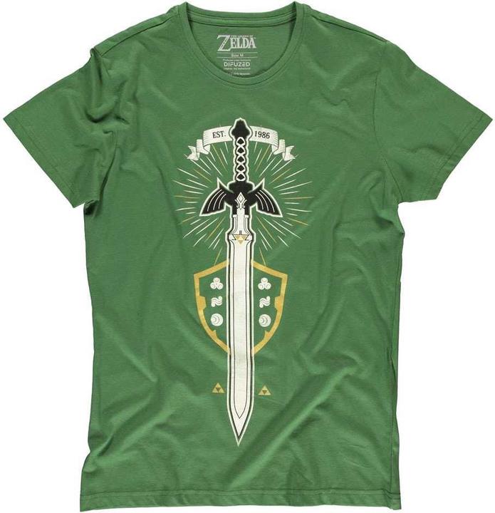 Actual product image The Legend of Zelda The Master Sword Men's Tshirt (M)
