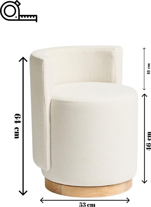 Immagine prodotto Atelier del Sofa Wayde Tuffet