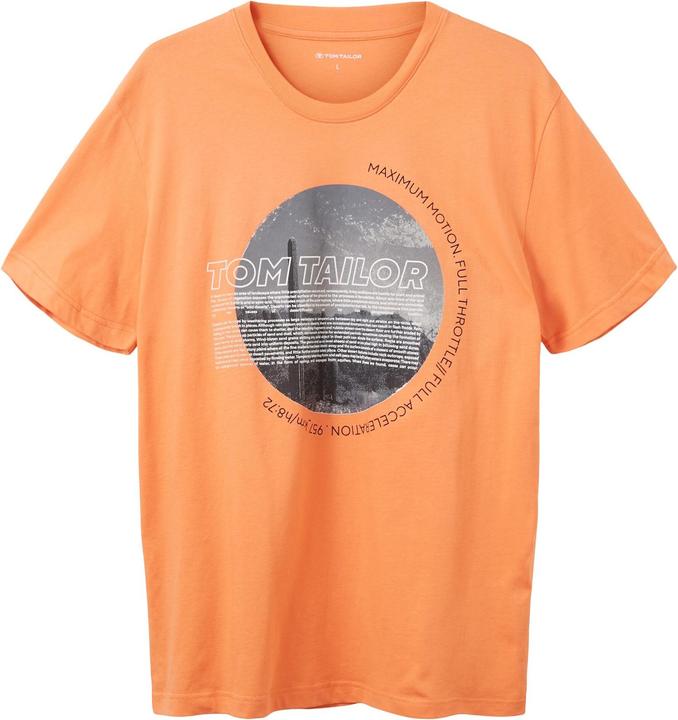 Produktbild Tom Tailor T-Shirt Kurzarmshirt mit Foto-Print (L)
