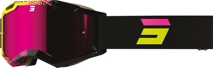 Actual product image Shot IRIS 2.0 FUSION Brille glanz schwarz-Glas pink versp. (Gloss black)