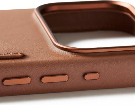 Actual product image Mujjo Wallet Leather Case - Leather case for the iPhone (Apple iPhone 17 Pro)