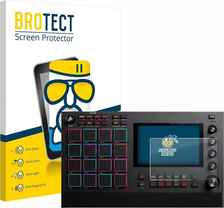 Brotect Pellicola Protettiva Per Akai MPC One | 2 Pezzi Trasparenti | Anti-impronta E Anti-graffio | Made In Germany