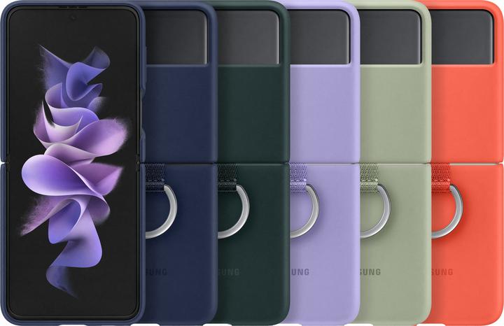 Produktbild Samsung Silicone Cover mit Ring (Samsung Galaxy Z Flip3)
