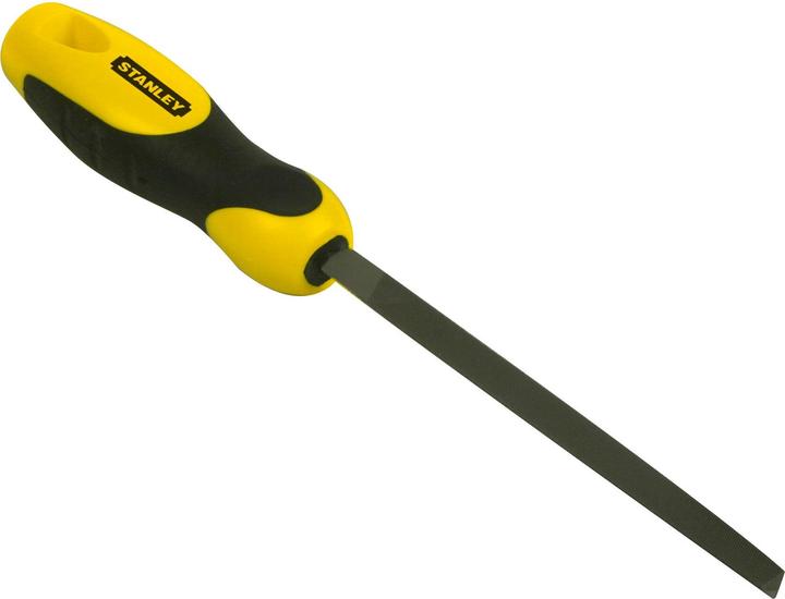 Actual product image Stanley Triangular file with handle, cut 2, 150 mm (Cut 2, 330 mm)