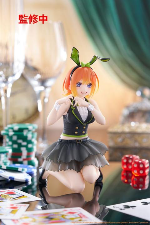 Produktbild Taito The Quintessential Quintuplets 3 PVC Statue Desktop Cute Figure Yotsuba Nakano (Bunny Ver.) 13 cm