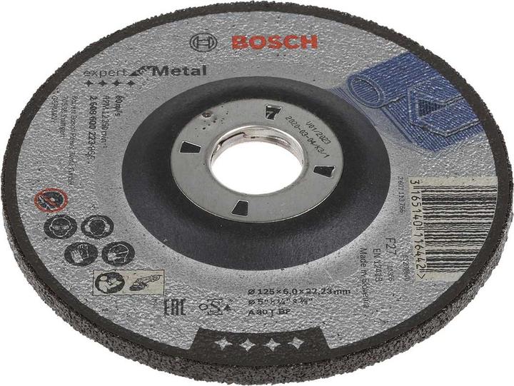 Produktbild Bosch Professional Zubehör PRO Metal Schruppscheibe, 125 x 6 x 22.23 mm (P30)