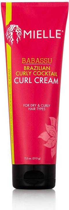 Produktbild Miele Brazilian Curly Cocktail Curl Cream with Babassu Oil 7.5oz Ivory (Haarcreme, 220 ml)
