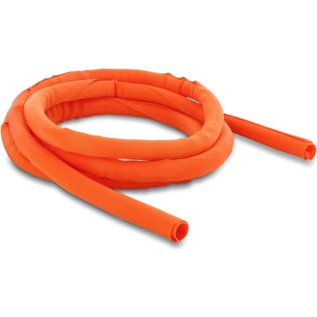Delock, Canale passacavi, Kabelschutzschlauch selbstschliessend 2 m x 16 mm oran (Tubo cavi, 200 cm)