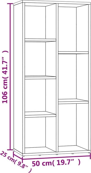 Produktbild VidaXL Enna (50 x 25 x 106 cm)