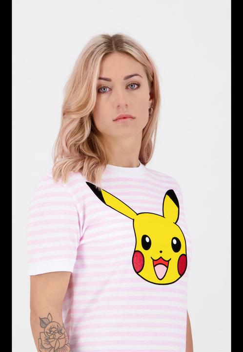 Produktbild Pokémon Pikachu Striped Women's Tshirt (XXL)