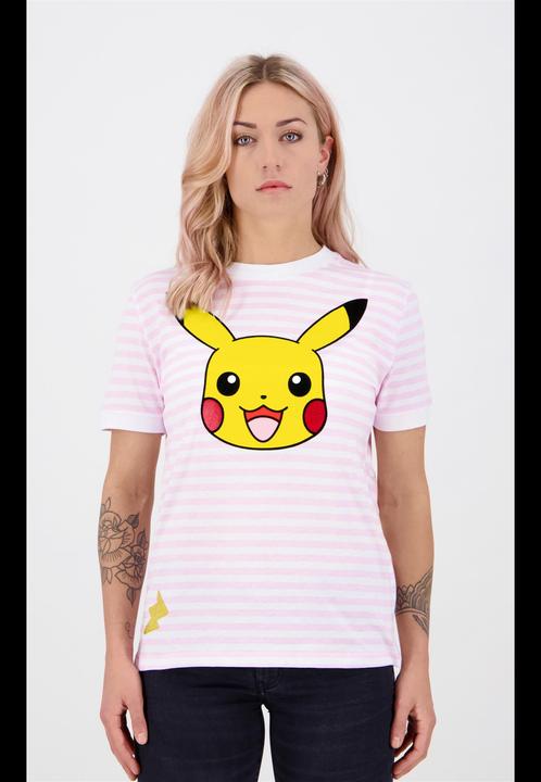 Produktbild Pokémon Pikachu Striped Women's Tshirt (XXL)