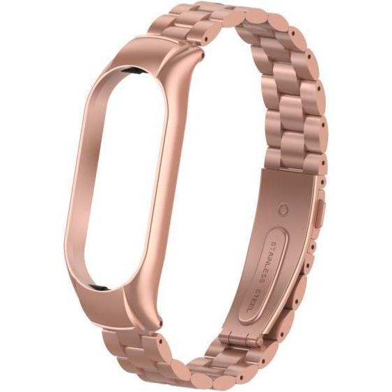Thumbnail - MU Style Stainless Steel Series Ersatz Armband (Edelstahl, Mi Band 7), Uhrenarmband, Bronze