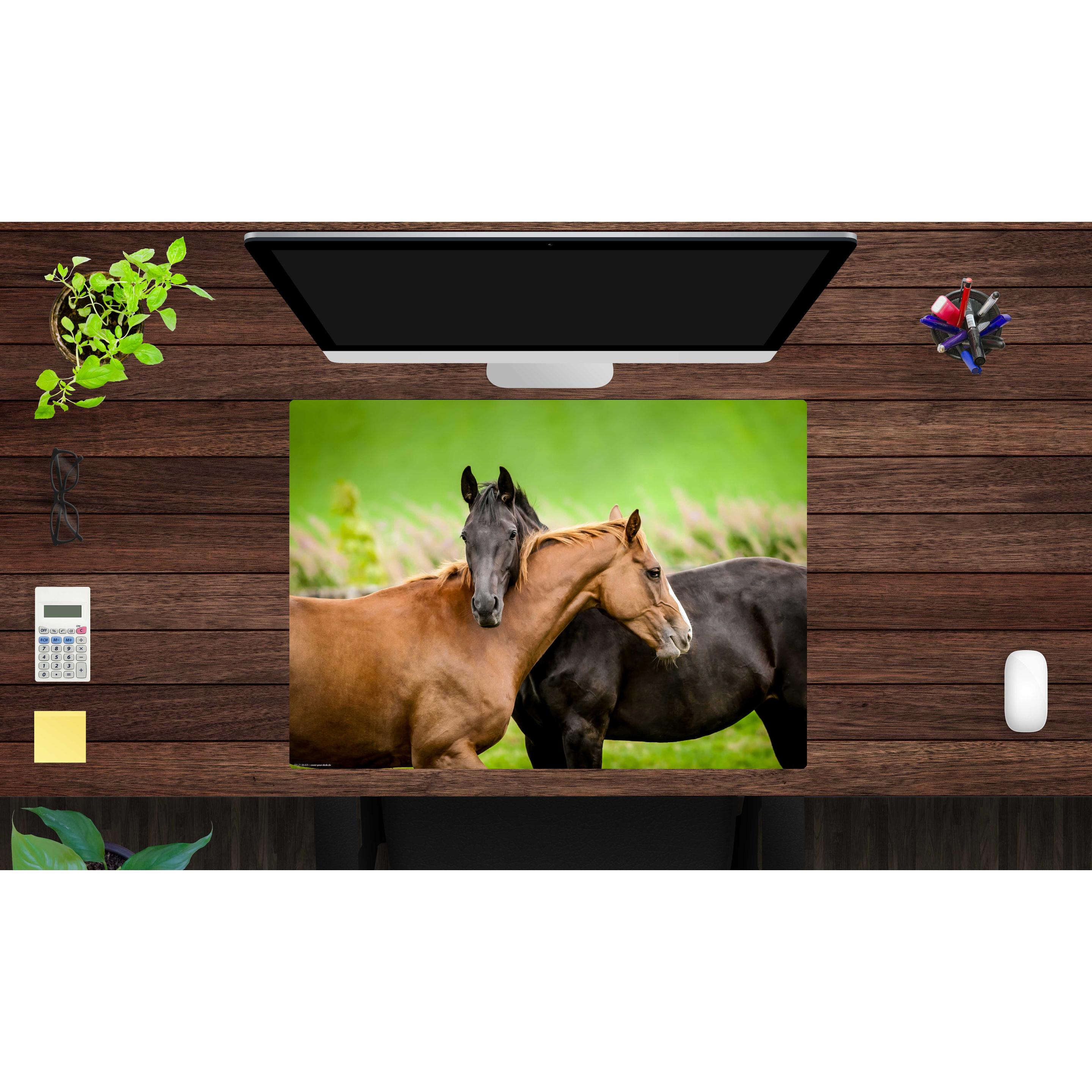 Thumbnail - CoverYourDesk, Unterlage, Schreibtischunterlage Beste Pferdefreunde