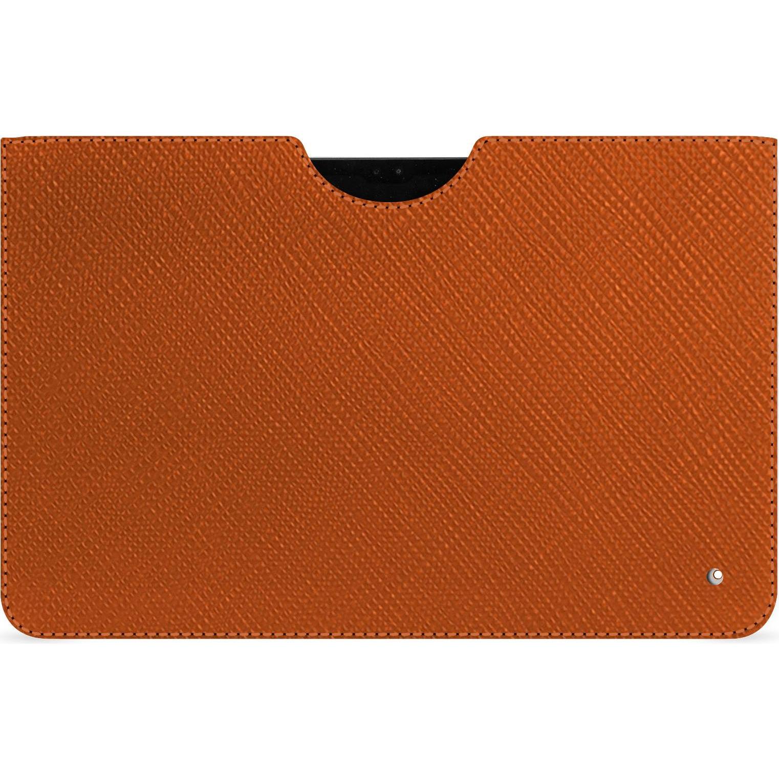 Noreve Lederschutzhülle (Galaxy Tab S9 Ultra), Tablet Hülle, Orange
