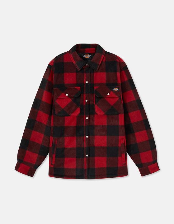 Thermohemd Portland rot/schwarz, Gr. 2XL (XXL)