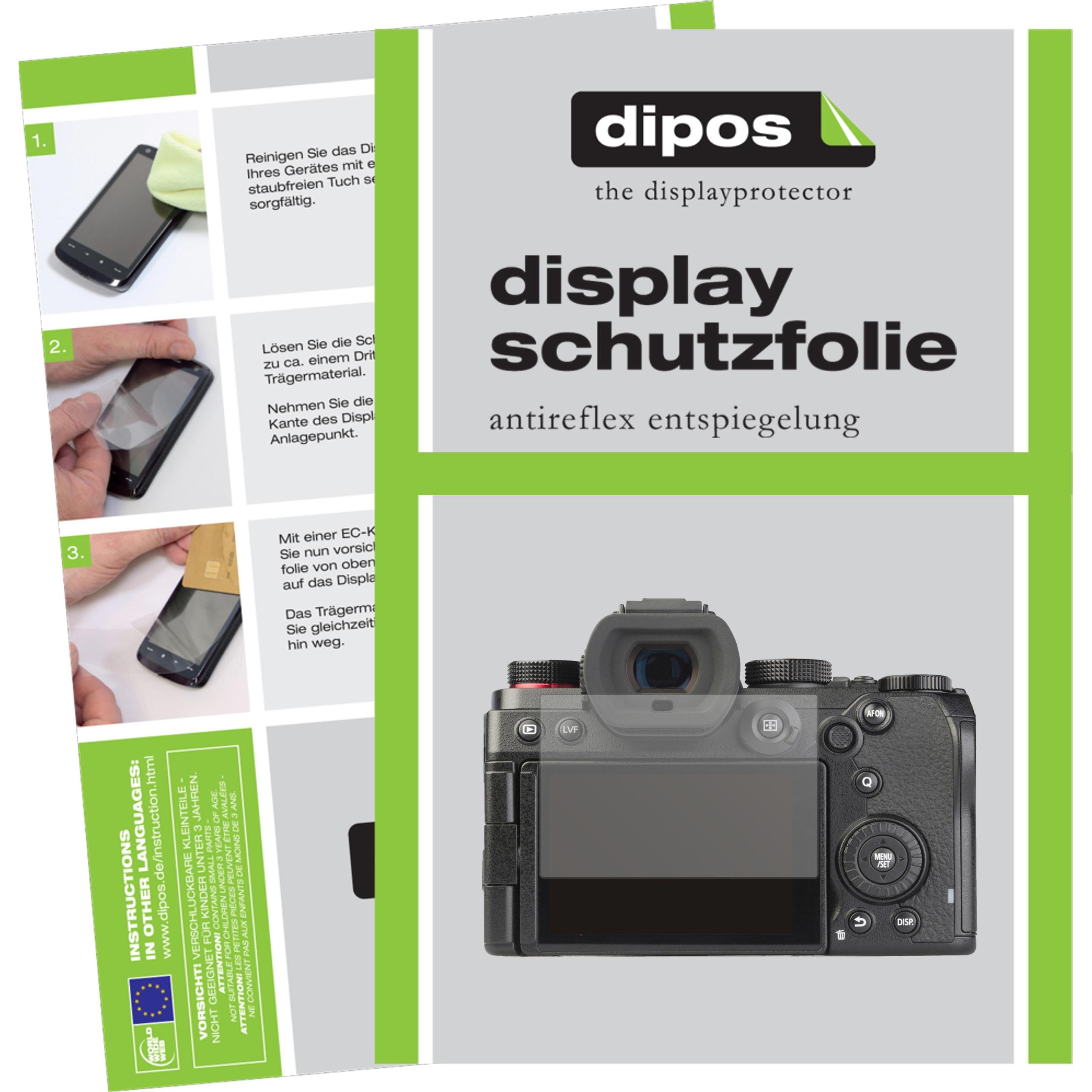 Thumbnail - Dipos Displayschutzfolie Antireflex (Displayschutz, Panasonic Lumix S5), Kameraschutz, Transparent