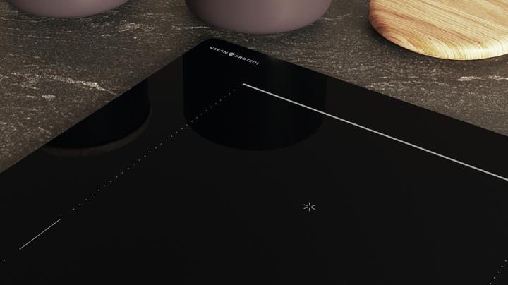 Actual product image Hotpoint HS 1377C CPNE Black Integrated 77 cm zone induction hob 4 zone(s)