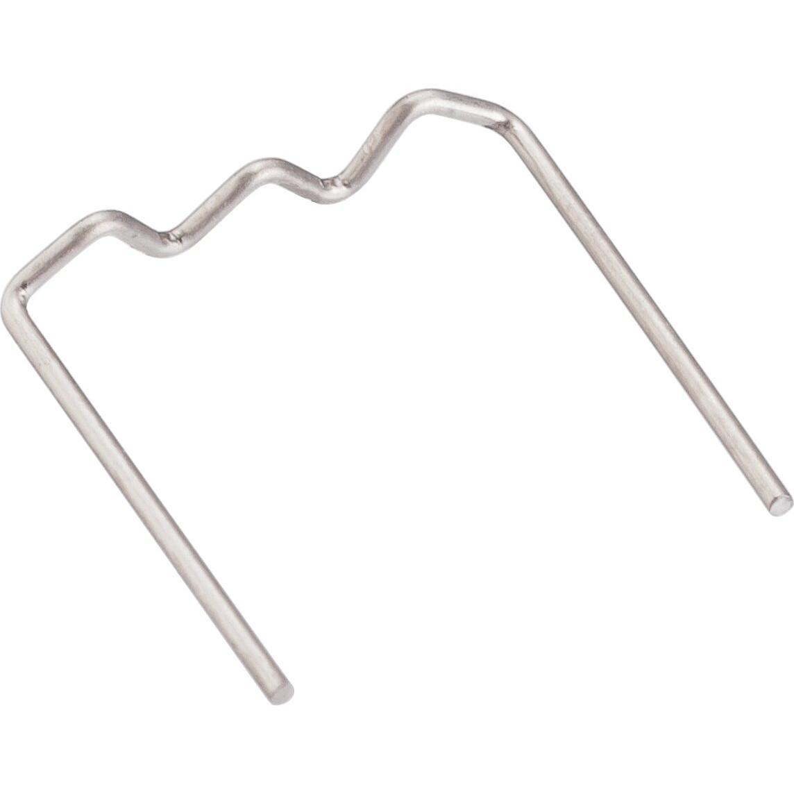 Vigor, Graffette, CLIP DI RICAMBIO DA 0,6 MM A FORMA DI W F.V3551N (100 x)