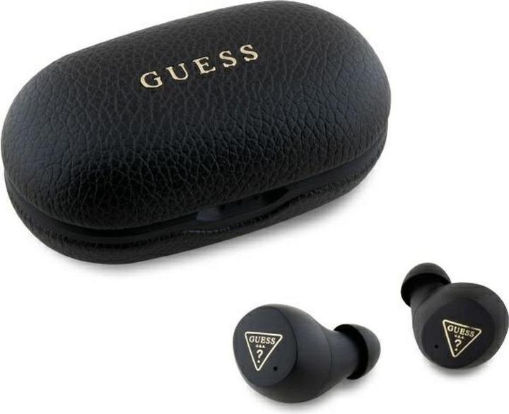 Image du produit Guess PU Grained ENC TWS Casque sans fil - Noir (ANC, 30 h, Sans fil)