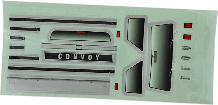 Produktbild Amewi AM18 Convoy Lexan Karosserie schwarz