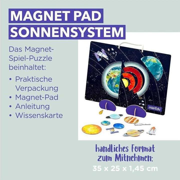 Produktbild mierEdu Magnet Pad - Sonnensystem (27 Teile)