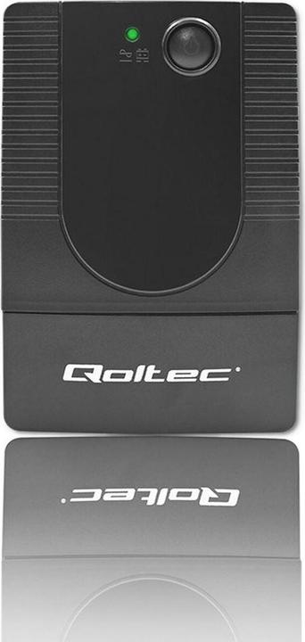Image du produit Qoltec Zasilacz awaryjny UPS | Monolith | 650VA | 360W (650 VA, 360 W, Line-interactive Onduleur)