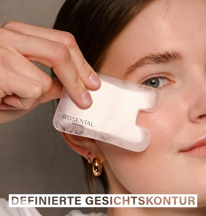 Image du produit Rosental Organics Rosental Tools - Rose Quartz Gua Sha