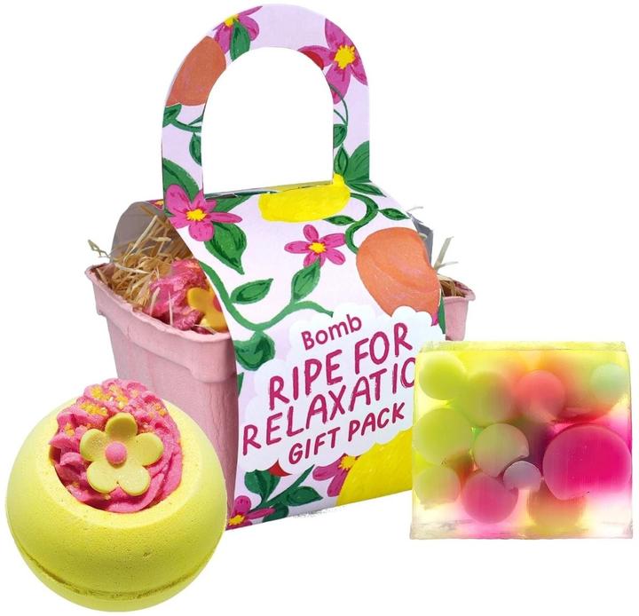 Actual product image Bomb Cosmetics Ripe For Relaxation Bath Bomb and Soap Bar Gift Box (Bath bombs)