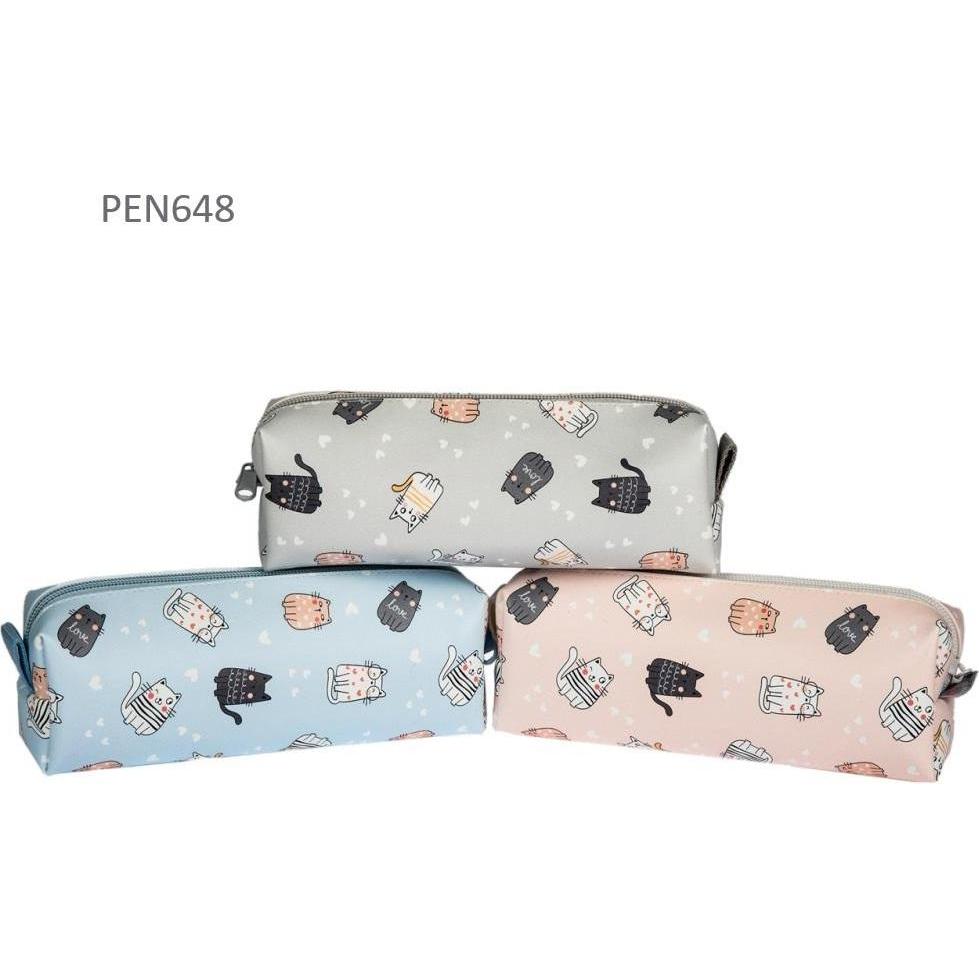 Pajacyk, Astuccio, Einteiliges Federmäppchen Katzen MIX