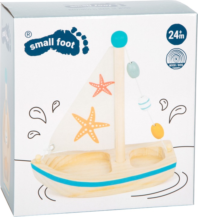 Immagine prodotto small foot Barca a vela a forma di stella marina