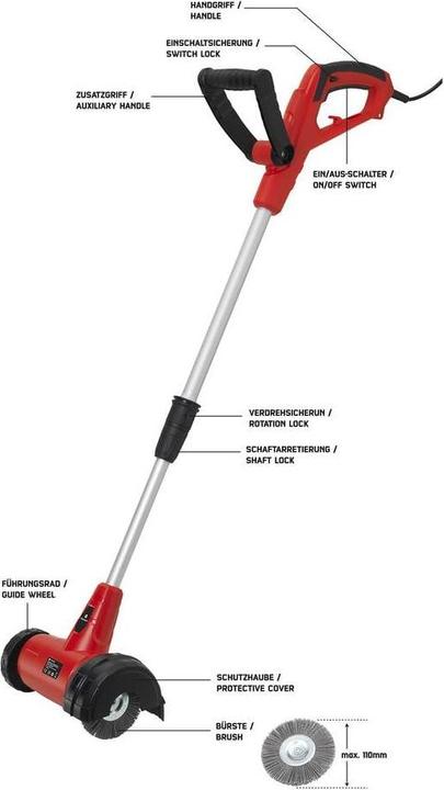 Actual product image Toolcraft Joint cleaner 230 V/AC 1619736