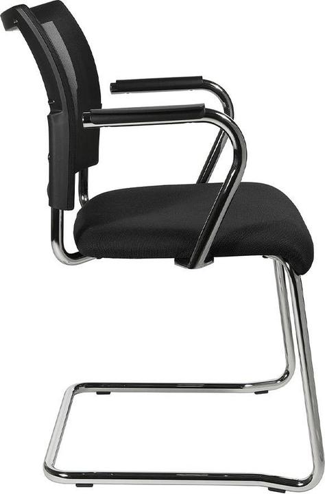 Actual product image Contini Konferenzstuhl Freischwinger V20 schwarz