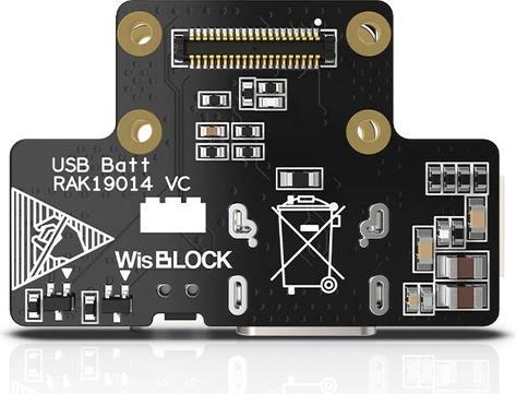 Immagine prodotto RAK Wireless WisBlock RAK19014 Modulo scheda di alimentazione della batteria USB