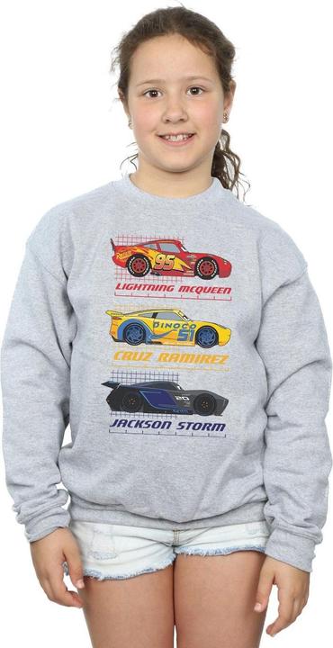 Produktbild Disney Cars Racer Profile Sweatshirt Mädchen (128)