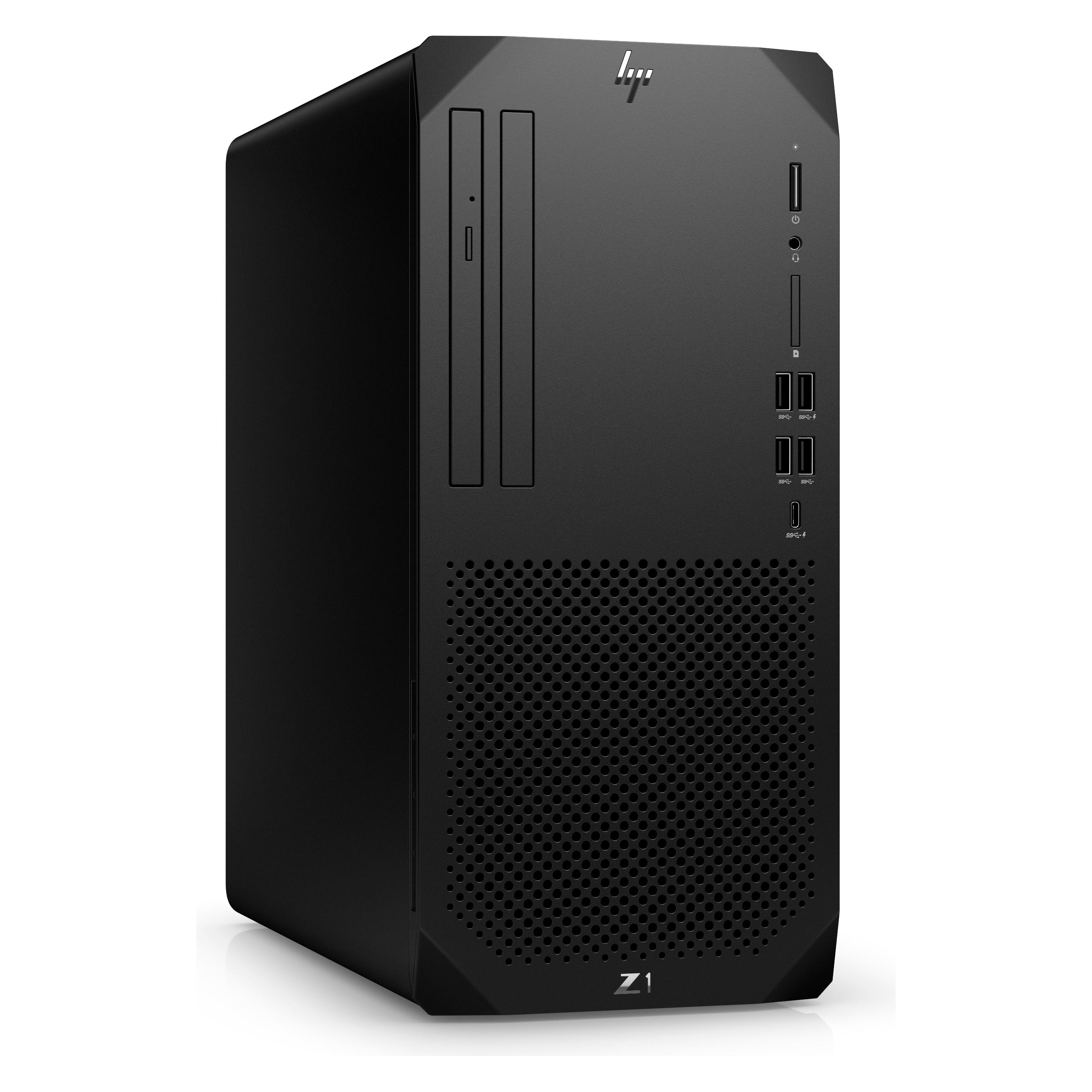 HP Z1 G9 (512 GB, 16 GB, Intel Core i7-12700), PC, Schwarz