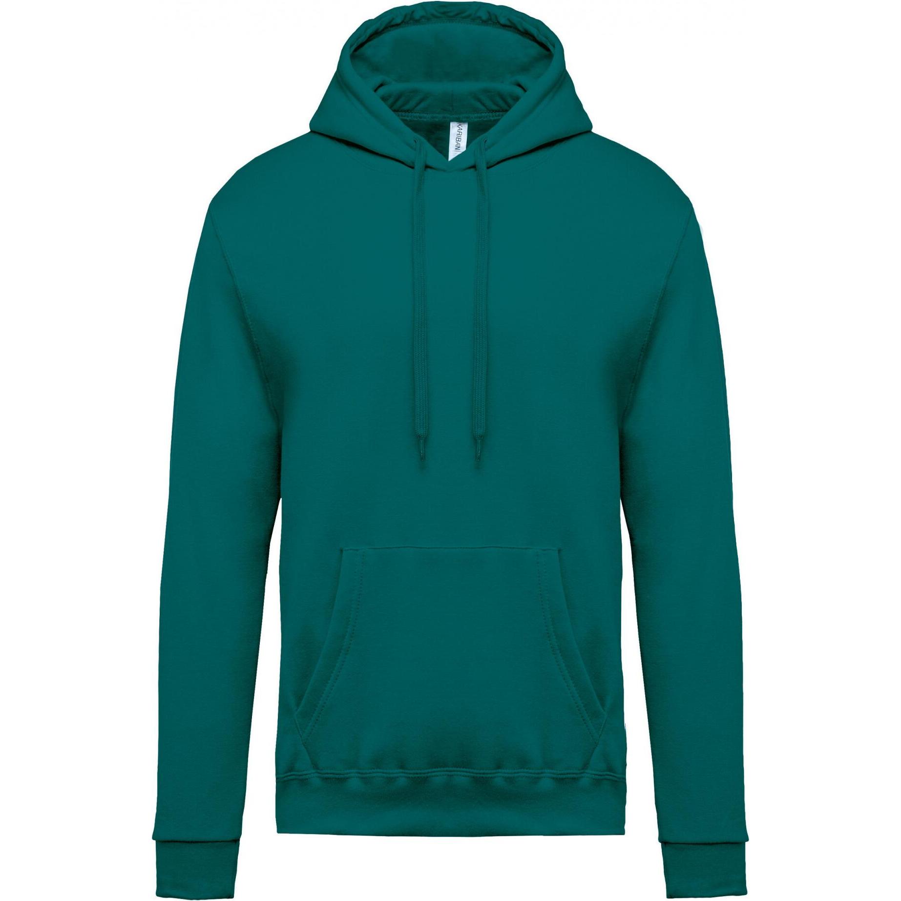Kariban, Herren, Pullover, Hoodie, Grün, (XS)