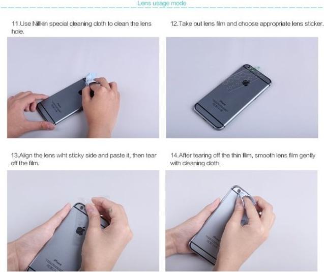 Actual product image Nillkin Super Clear (1 Piece, Huawei P8 Lite)