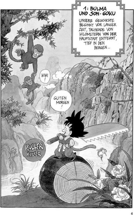 Actual product image Dragon Ball, Band 1 (German, Akira Toriyama, 2002)