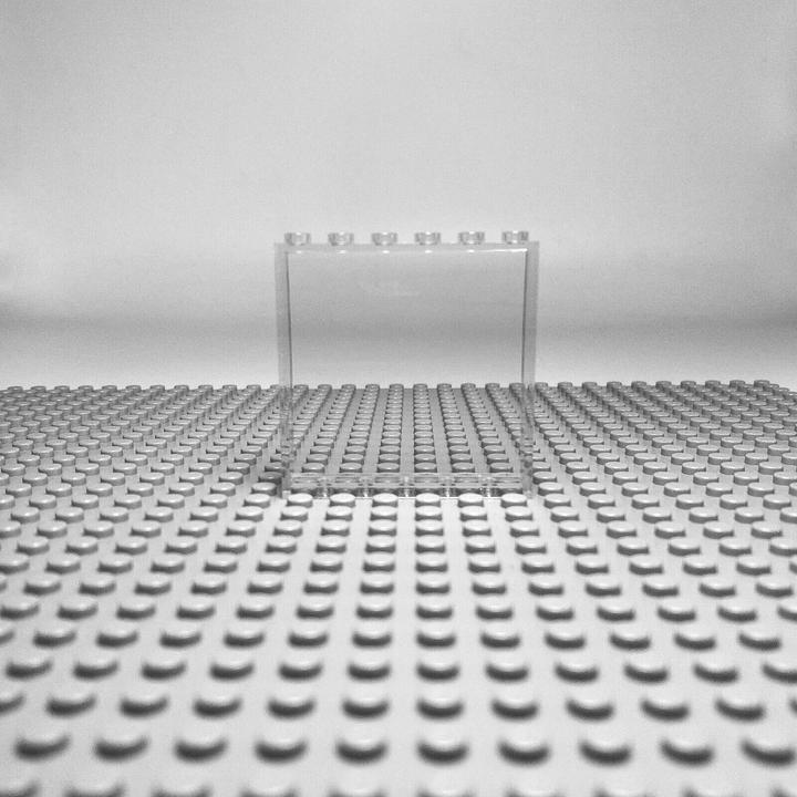 Produktbild LEGO 1x6x5 Paneele Transparent - Panel 59349 - 25x (59349, LEGO Zubehör)