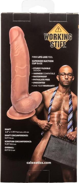 Actual product image CalExotics Working Stiff - The CEO Dildo