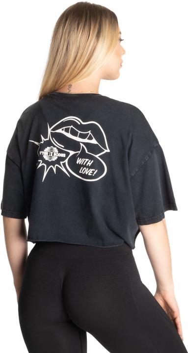 Actual product image Better Bodies With Love Tee - Washed Black (M)