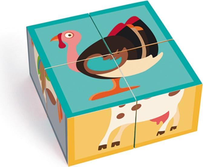 Image du produit Scratch Cubes puzzle ferme cubes (4 pièces)